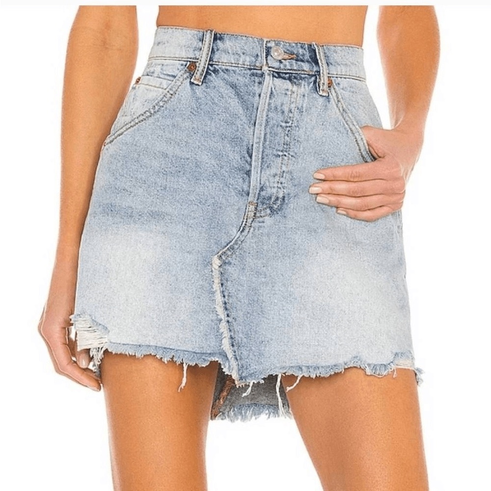 We the Free Brea Cutoff Skirt